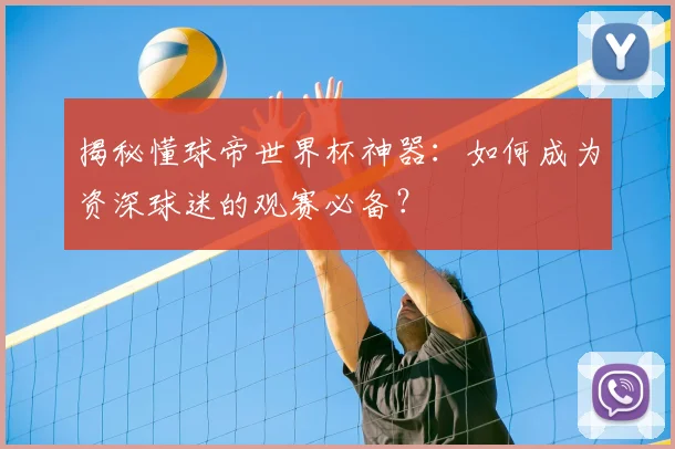 揭秘懂球帝世界杯神器：如何成为资深球迷的观赛必备？