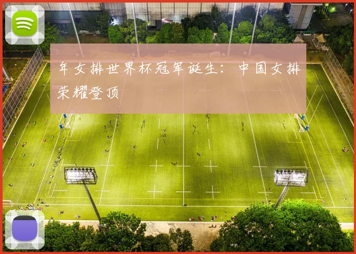 年女排世界杯冠军诞生：中国女排荣耀登顶