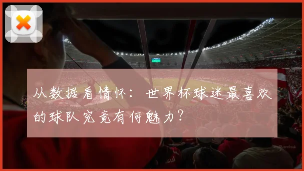 从数据看情怀:世界杯球迷最喜欢的球队究竟有何魅力?