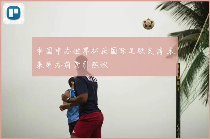 中国申办世界杯获国际足联支持 未来举办前景引热议