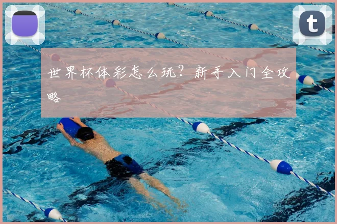 世界杯体彩怎么玩？新手入门全攻略